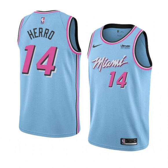 Nba Shirts Miami Heat 4 Tyler Herro City Vice Night Jersey Poshmark